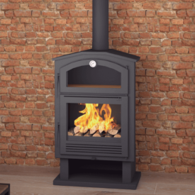 Estufa leña con horno Serie Nordica CH-4