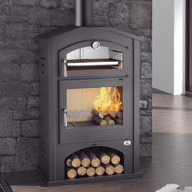 Estufa leña con Horno Serie Artico M-106