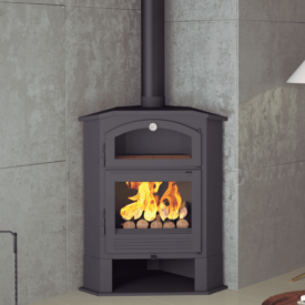Estufa leña Rincón con horno Serie Nordica CH-4 R
