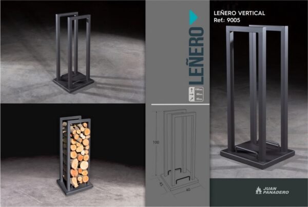 LEÑERO VERTICAL - Imagen 2